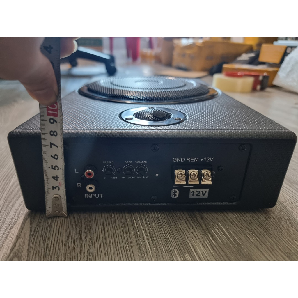 LOA SUB W8 BLUETOOTH BASS 8 INCH ĐÊ GẦM GHẾ XE Ô TÔ