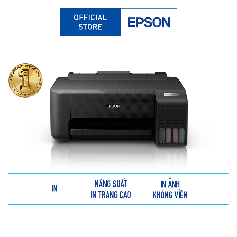 Máy In Epson EcoTank L1210 Nâng Cao Năng Suất Tiết Kiệm Mực In