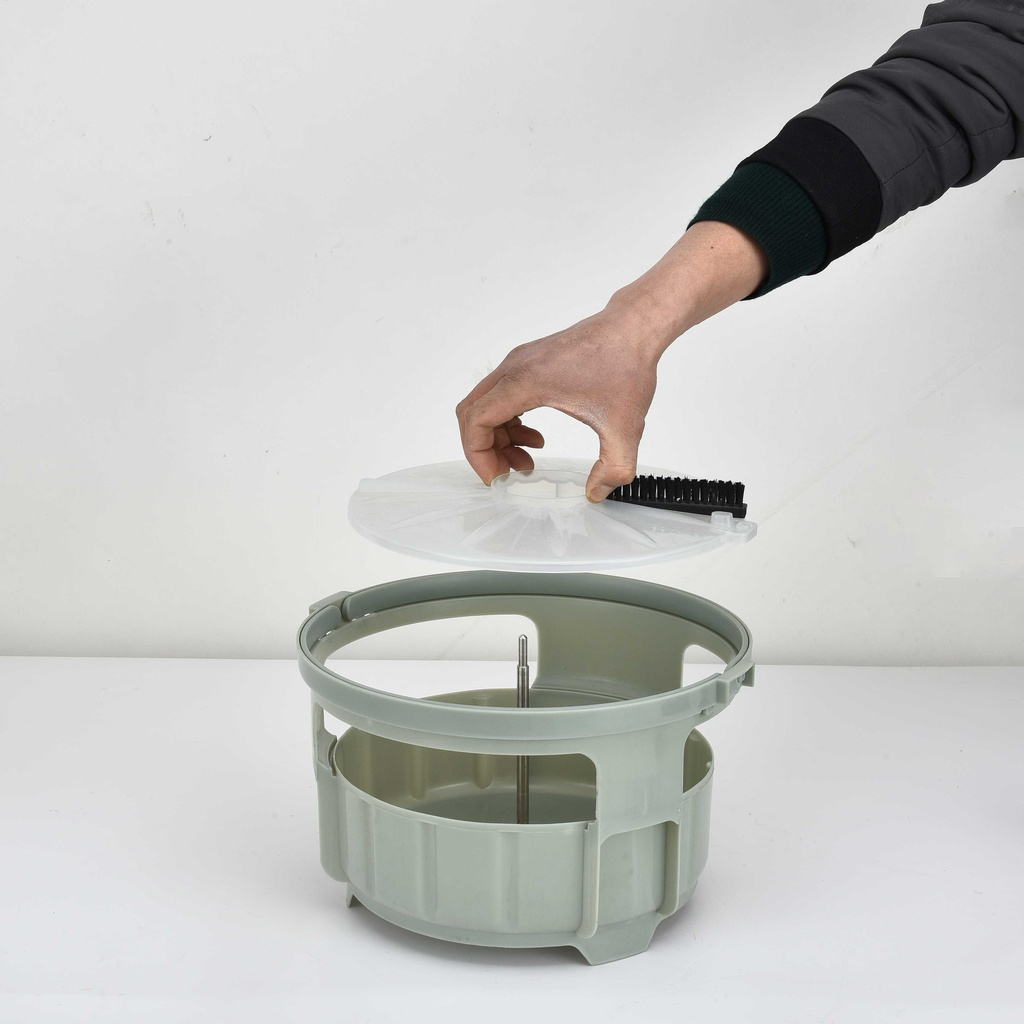 Cây Lau Nhà Tách Nước Bẩn - Tặng Kèm 2 Bông Chổi Lau Nhà Tự Vắt Thông Minh Bộ Lau Nhà Xoay 360 Độ