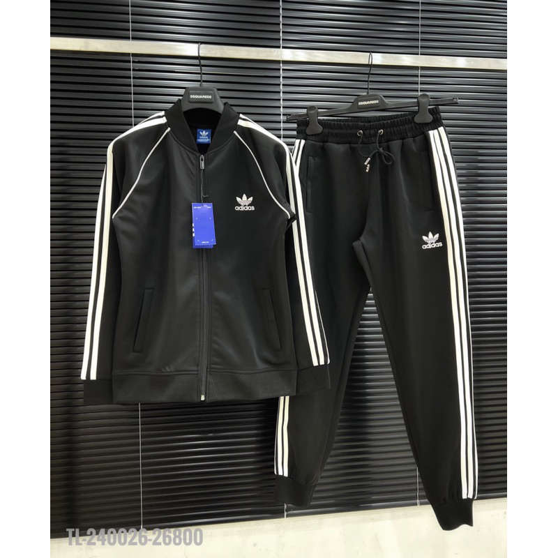 🔥Hot🔥Bộ nỉ Adidas áo bomber thiết kế hot trend Nam nữ New 2023