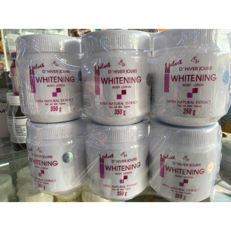 Dưỡng Vitamin E- WHITENING VELVET- 350ml Hàng Chuẩn Thái.✅