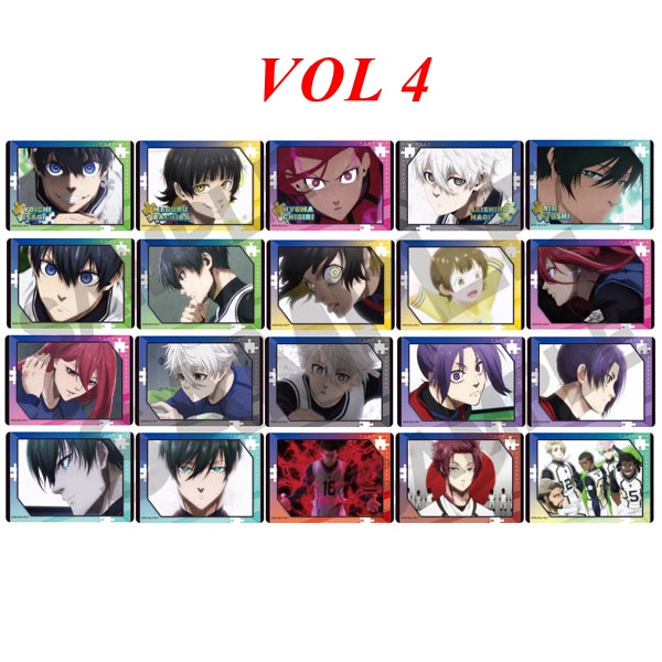 Gói Thẻ Nhân Phẩm Pack Card Blue Lock Favorite Clear Card