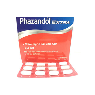 Phazandol Extra thuốc Hạ Sốt, Giảm Đau không gây buồn ngủ
