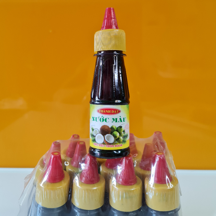 Nước màu THÀNH ĐẠT chai 100ml  - Nước màu dùng kho thịt, cá - Nước màu đặc biệt thơm ngon, màu đẹp tự nhiên