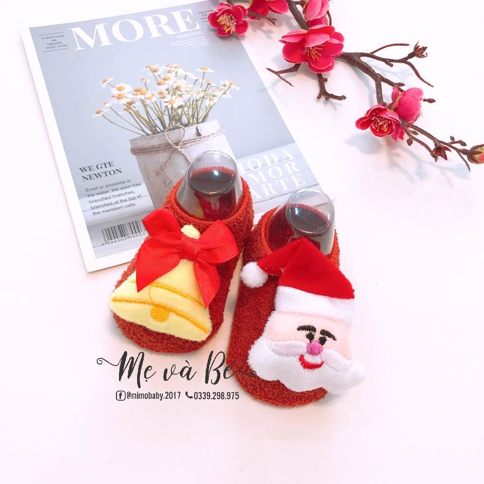 Tất thú ông già noel cao cấp cho bé  T53 Mimo Baby