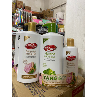 SỮA TẮM DETOX LIFEBUOY CHAI 800gr TẶNG KÈMCHAI NHỎ 200G theo phân loại