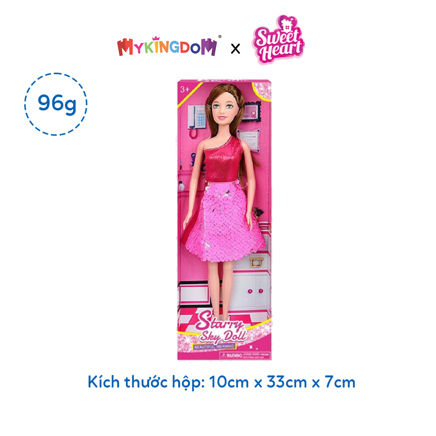 Đồ Chơi Búp Bê Thời Trang 11.5" Hồng Kiêu Sa SWEET HEART SK029A/PK
