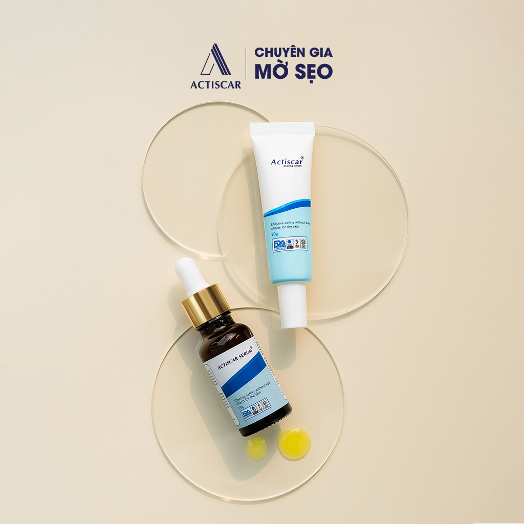 - Xoá Mờ Sẹo Actiscar làm mờ sẹo Lồi, Sẹo Lõm, Sẹo Rỗ, Sẹo Thâm Lâu Năm
