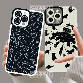 Ốp lưng iphone cạnh vuông Caseit đàn mèo con cute aesthetic art 6/7/8/x/xs/xsmax/11/12/13/14/pro/max/plus/promax