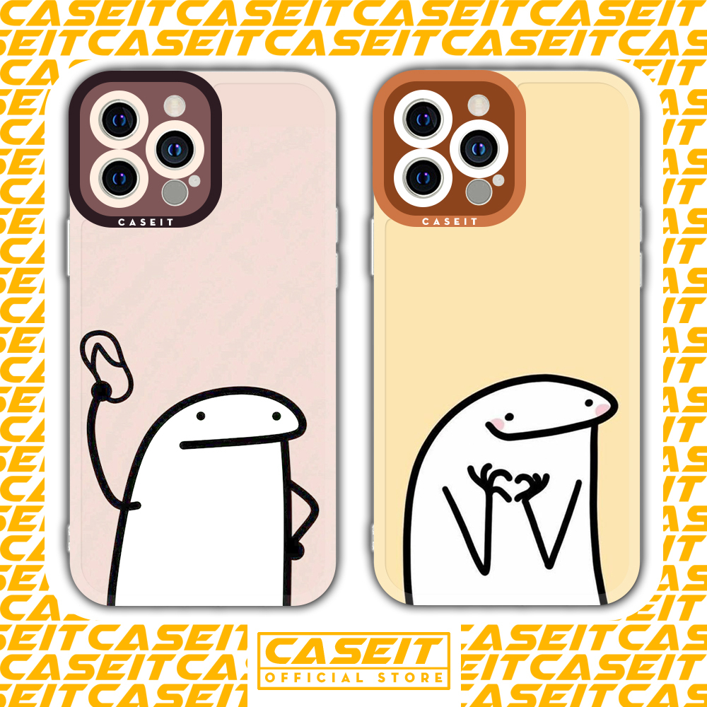 Ốp lưng iphone cạnh vuông Caseit cặp đôi ốp đôi stickman hài hước meme x/11/12/13/14/pro/max/plus/pr