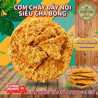 Cơm Cháy Đáy Nồi Siêu Chà Bông Túi 500Gram
