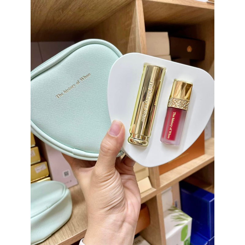 Set son dưỡng cao cấp Hoàng cung Whoo Glow Lip Balm