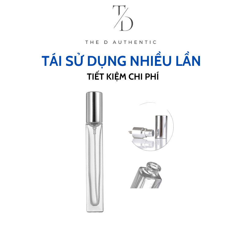 Chai/lọ chiết nước hoa cao cấp, chai/lọ chiết nước hoa siêu tiện lợi 5/8/10/20 ml- The D