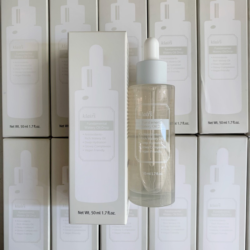 DATE 2025 Tinh chất Klairs Fundamental Watery Oil Drop 50ml
