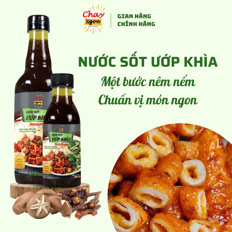 Sốt Ướp Khìa Chay Ngon Hùng Phát Chai 500ml