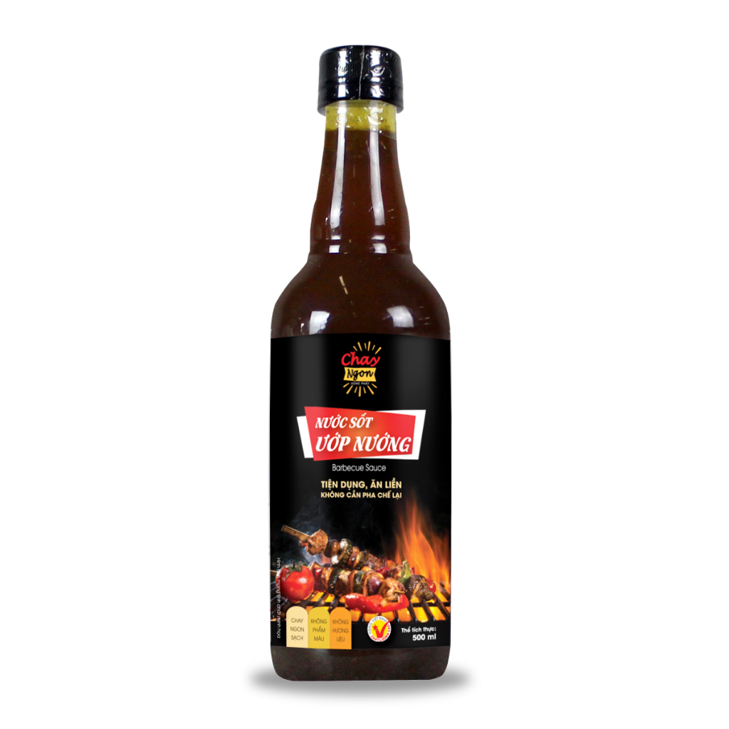 Nước Sốt Ướp Nướng CHAY NGON HÙNG PHÁT Chai 500ml