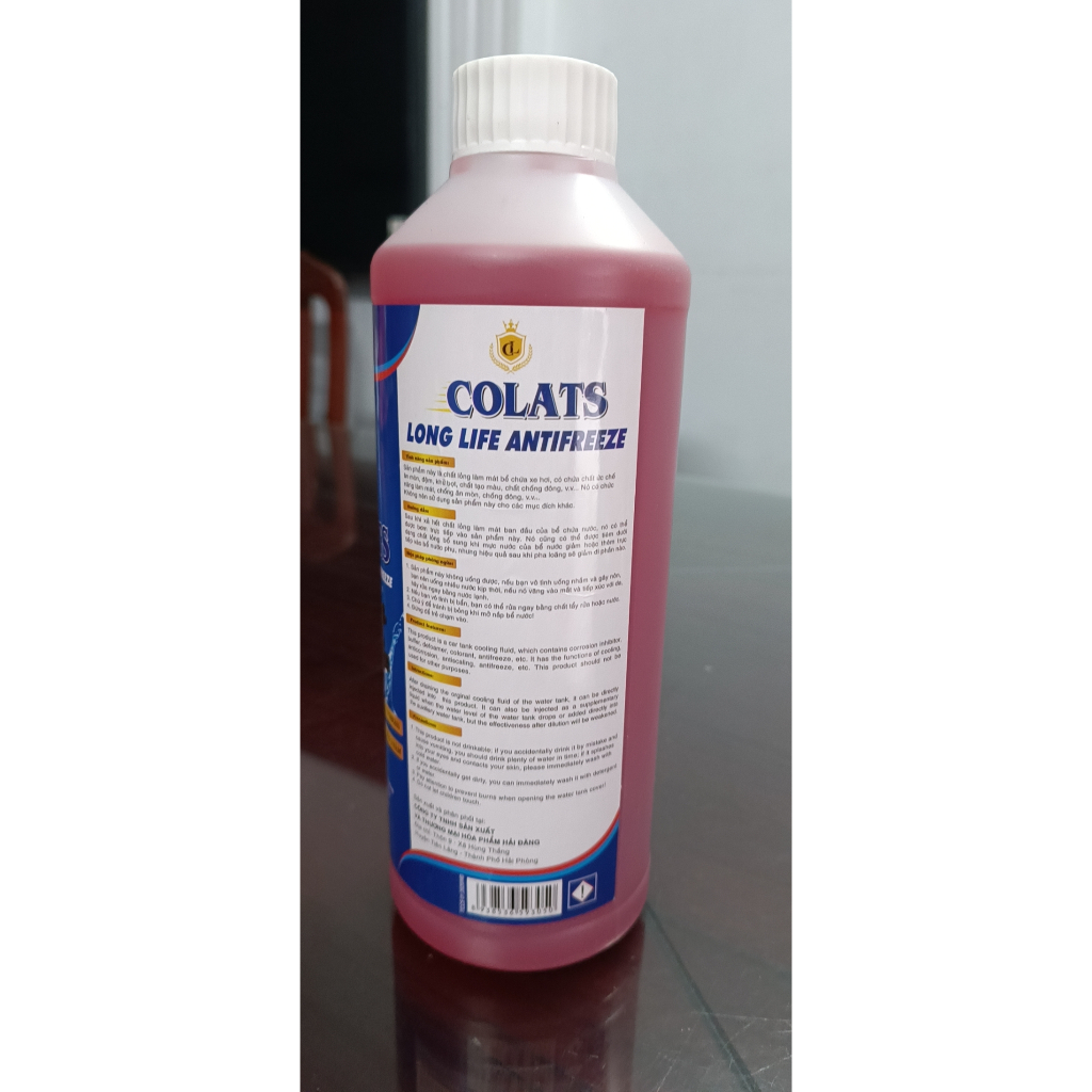 Nước làm mát động cơ ô tô Colats Raditor Coolant 1L
