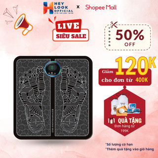 Thảm Massage Chân Xung Điện GODWELL 6 Chế Độ Mát Xa Bàn Chân Giúp Lưu Thông Khí Huyết Giảm Nhức Mỏi