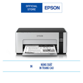 Máy in phun đen trắng epson ecotank m1100 sử dụng mực năng suất trang cao tiết kiệm chi phí