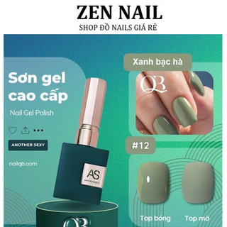 Sơn móng tay gel xanh bạc hà - Tone màu hàn quốc nhẹ nhàng của năm