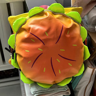 ORDER♥️Balo Bánh Hamburger Đồ Ăn(ảnh thật)Size45x35x15cm
