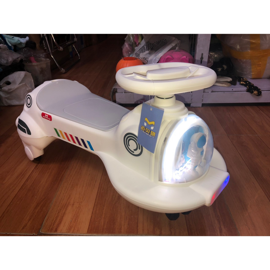 Xe Lắc Phi Hành Gia Cho Bé , Xe Chòi Chân Cho Bé Có Đèn Có Nhạc - Hàng Cao Cấp Nhựa PP An Toàn Giá Rẻ Mẫu Mới Nhất 2023