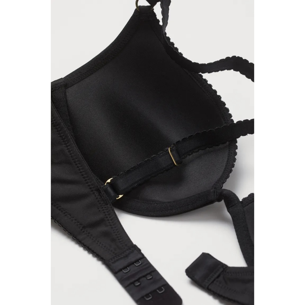Bra ren đen push up 1046392001 0950771002 HM H&M _hàng chính hãng authentic