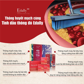 Tinh Dầu Thông Đỏ Edally Hàn Quốc