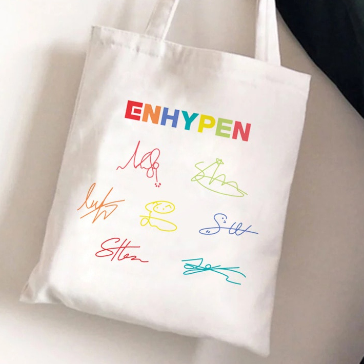 Enhypen Túi Tote Bolso Có Thể Tái Sử Dụng Tạp Hóa Shop Bolsa Túi Lưới Reciclaje Bolsas Ecologicas Cabas