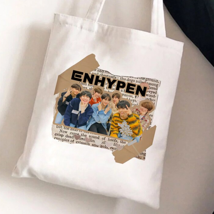 Enhypen Túi Tote Bolso Có Thể Tái Sử Dụng Tạp Hóa Shop Bolsa Túi Lưới Reciclaje Bolsas Ecologicas Cabas