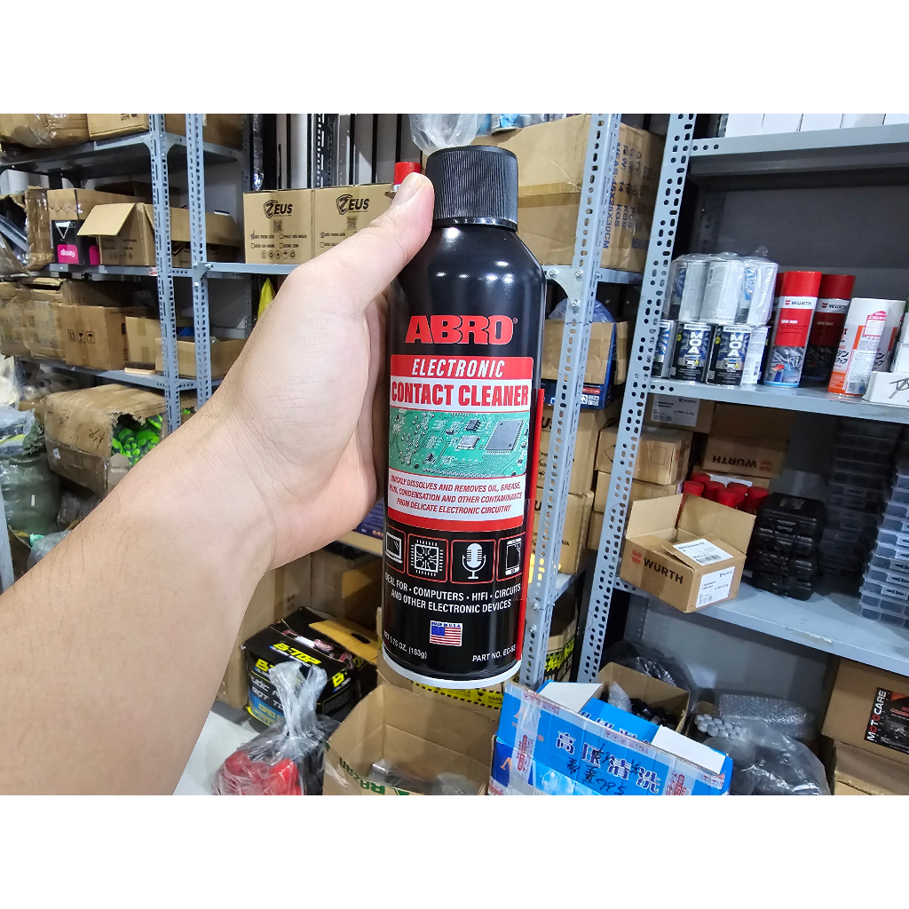 Dung Dịch Vệ Sinh Tiếp Điểm Điện Tử ABRO EC-533 Electronic Contact Cleaner 163g