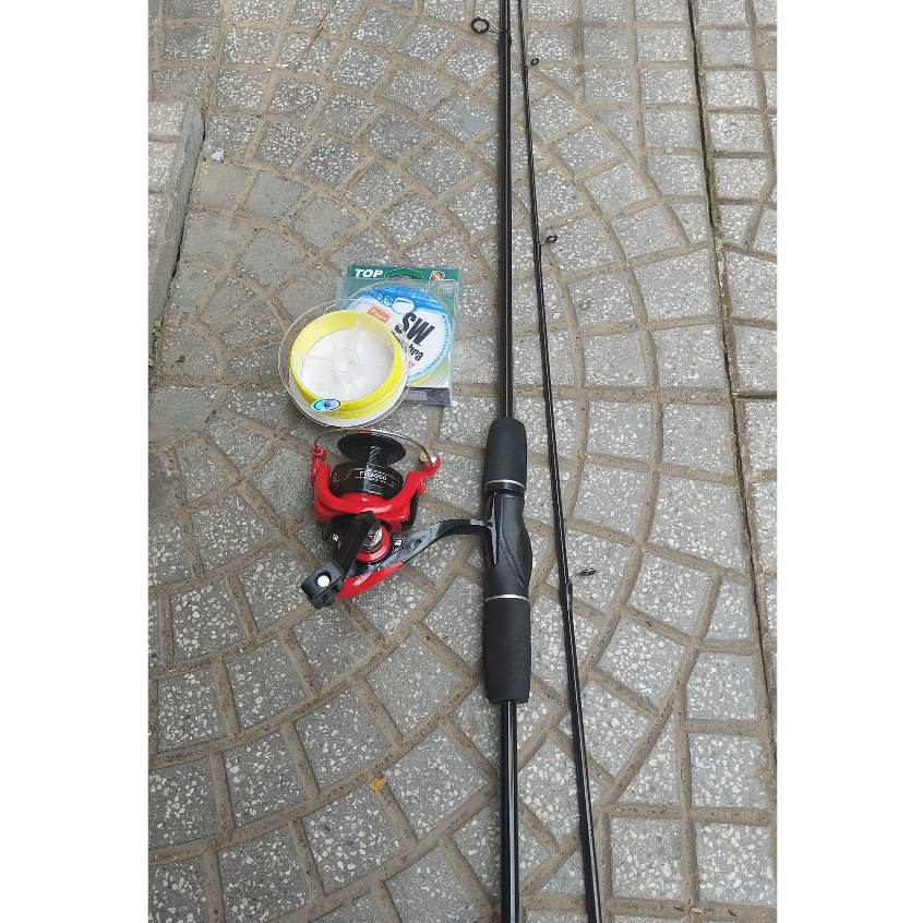 Combo 1 cần câu lure và 1 máy câu cá FD1000-6000 giá cực rẻ - Thắng fishing