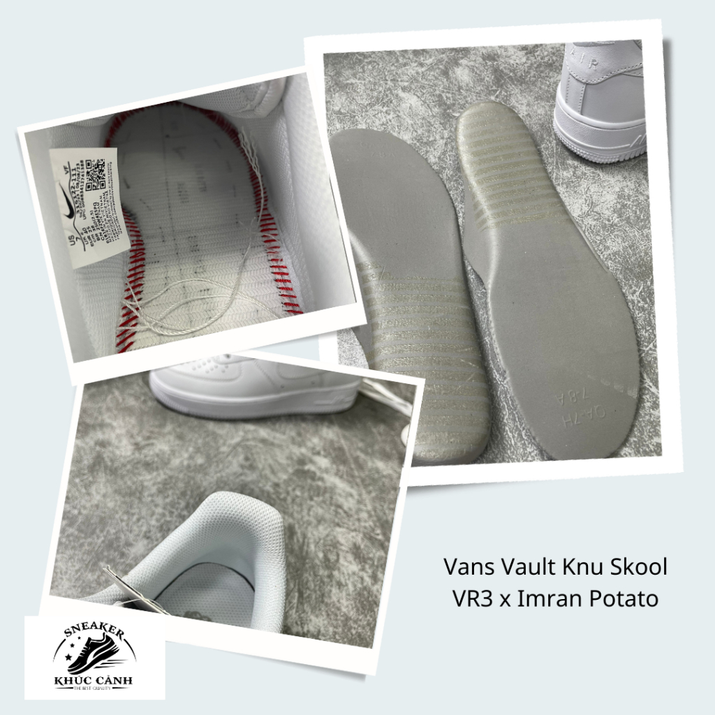 _Air Force 1 Trắng, Giày Sneaker AF1 Hàng Cao Cấp Full Size Nam Nữ, Hàng Full Box + Bill