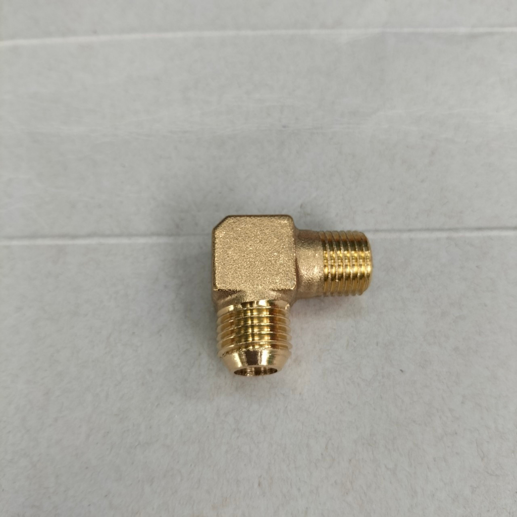 Kép góc, co nối góc, 2 đầu ren ngoài 13mm