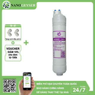 Lõi đúc máy lọc nước số 3, Lõi Sediment 1 Micron, Dùng cho máy lọc nước RO lõi đúc, Geyser Slim, Karofi, Kangaroo, Sunho