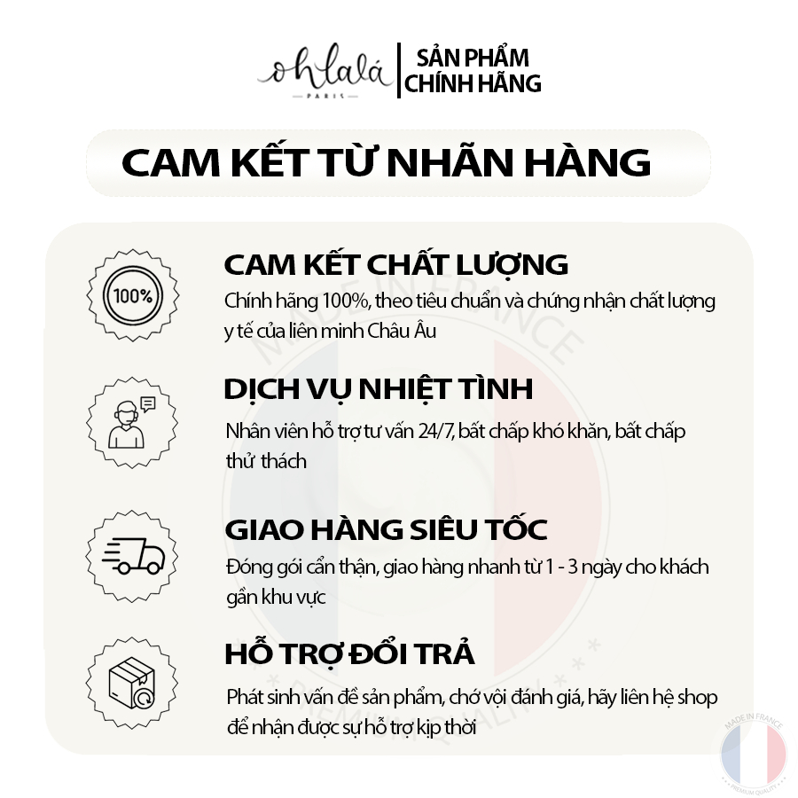 Kem đánh răng thiên nhiên OHLALA ngăn ngừa sâu răng, trắng răng tự nhiên 75ml