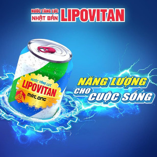 Nước tăng lực Lipovitan mật ong thùng 24 lon
