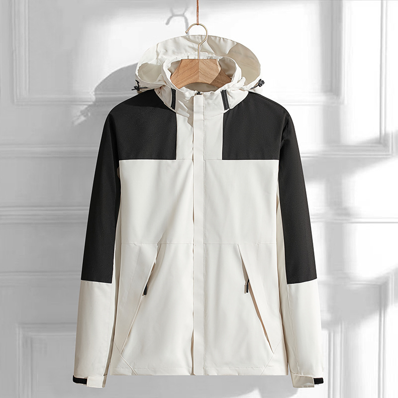 Áo khoác gió nam nữ Happylivemall phối màu 2 lớp siêu phẩm 2023