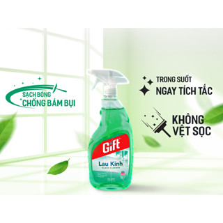  Nước lau kính Gift hương trà xanh chai 540ml 