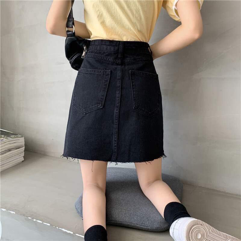 Chân váy jeans chữ A siêu đẹp( ngẫu nhiên