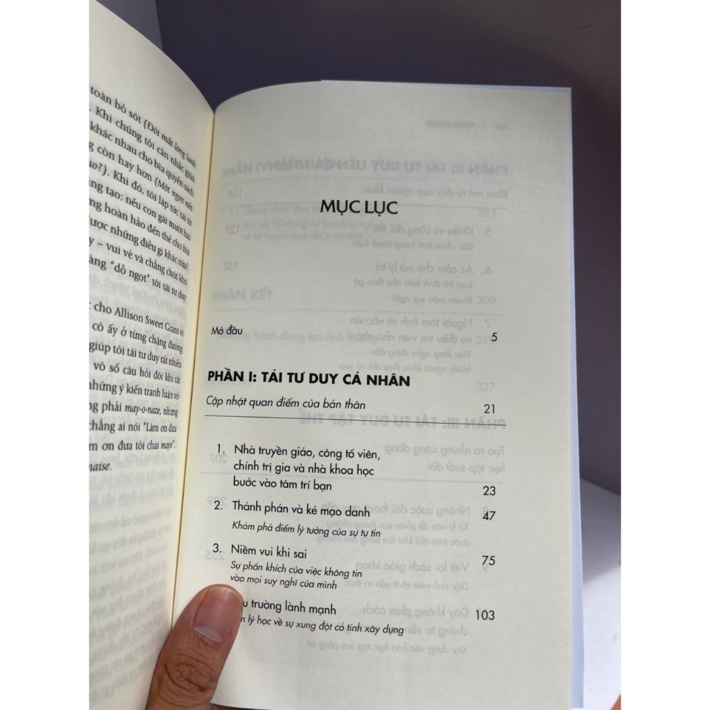 Sách_ Think again - Dám Nghĩ Lại - FIRST NEWS - NXB Dân Trí