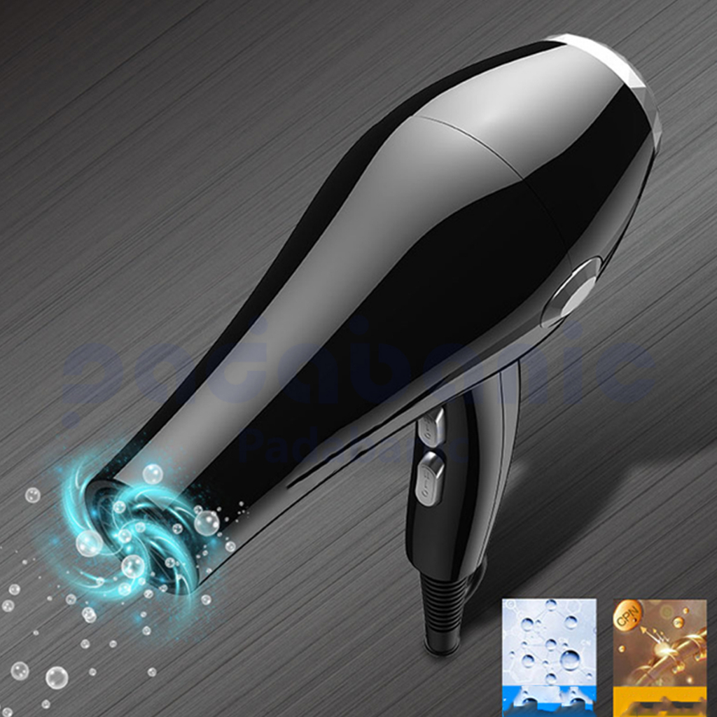 [ Bảo Hành] Máy Sấy Tóc Padabanic HAIR DRYER Thiết Kế Mới Sấy Tạo Kiểu Nhanh Chóng Tặng Kèm Phụ Kiện