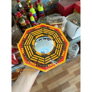 Gương bát quái gỗ