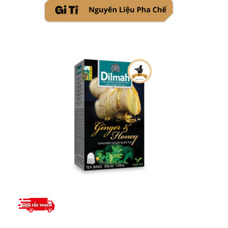 Trà dilmah gừng và mật ong - ginger & honey 20 túi x 1.5 gram