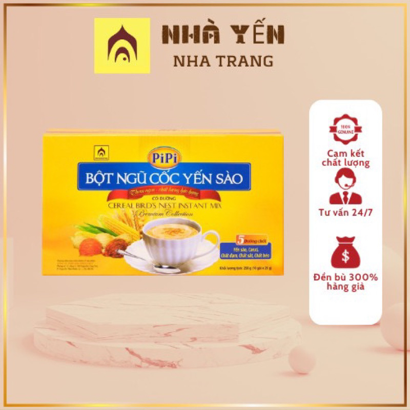 Ngũ cốc yến sào Pipi hộp 10 gói