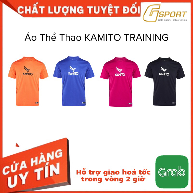 Áo Thun Thể Thao Kamito Training - Áo Thể Thao Đa Năng Cầu Lông - Tennis - Bóng Bàn