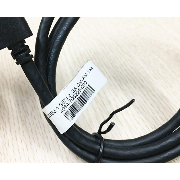 Cáp USB 3.1 GEN 2, 3A, 1M, 55W