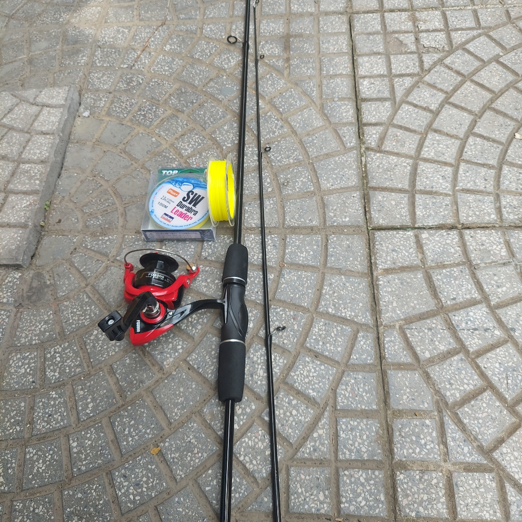 combo 1 cần câu lure và 1 máy câu cá FD1000-6000 giá cực rẻ - Thắng fishing Store