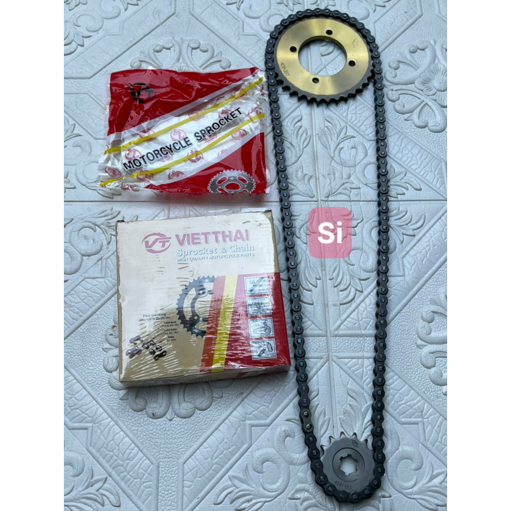 Nhông sên dĩa Việt thái cho các dòng xe dream, wave, RS , Sirius