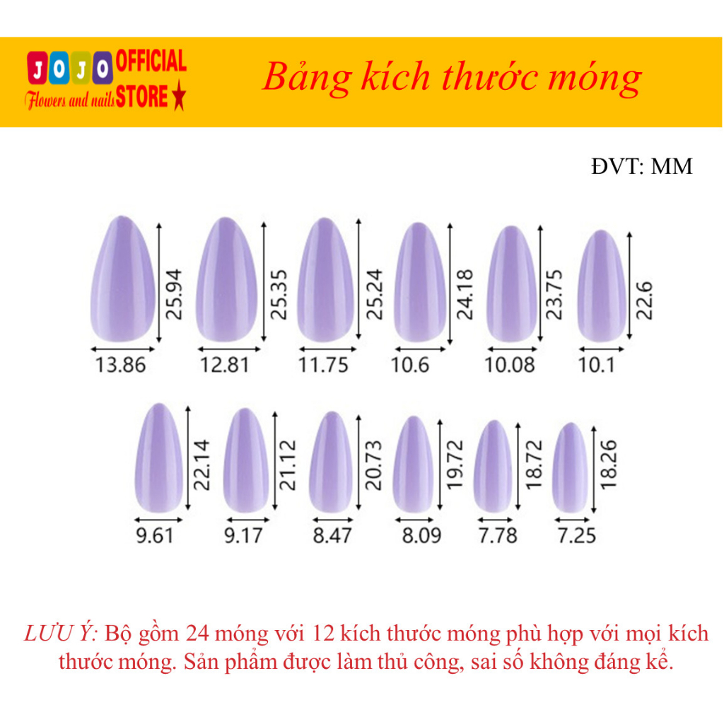 Nail xinh thiết kế thủ công 24 móng màu đen trắng gắn charm nơ tinh tế Lyly mã TK33